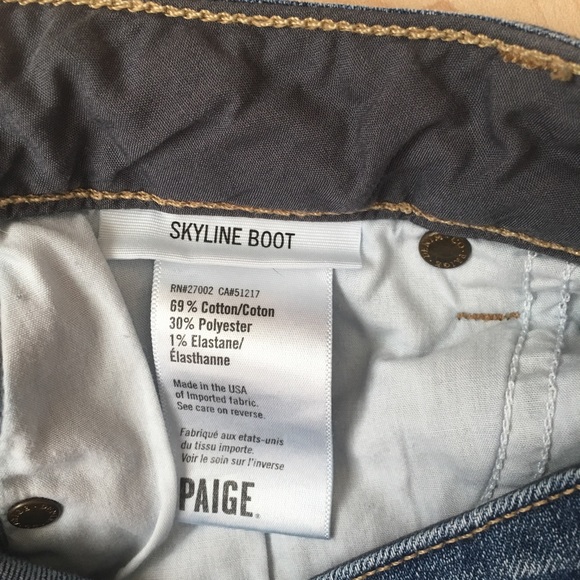 Paige “Skyline Boot” jeans - Picture 5 of 7